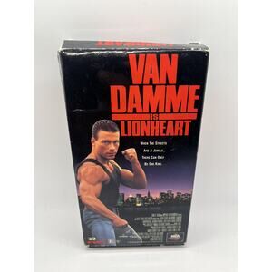 Lionheart VHS - Jean Claude Van Damme + Brian Thompson + Sheldon Lettich